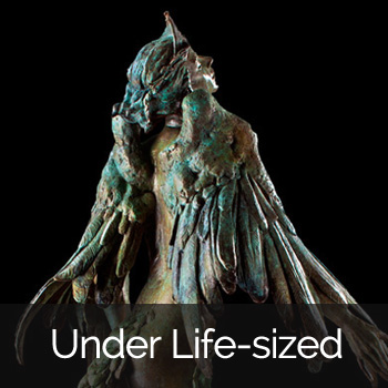 Bird of Paradise by Ellen Tykeson: Under Life-sized Sculptures