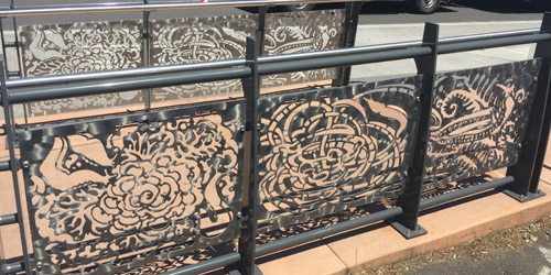 Stainless Steel Panels by Ellen Tykeson