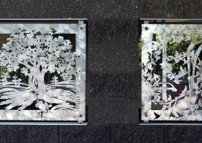 Continuum Entry Panels by Ellen Tykeson