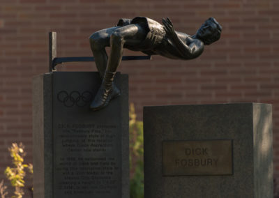 Dick Fosbury Sculpture by Ellen Tykeson