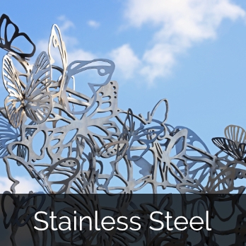 Stainless Steel Work by Ellen Tykeson